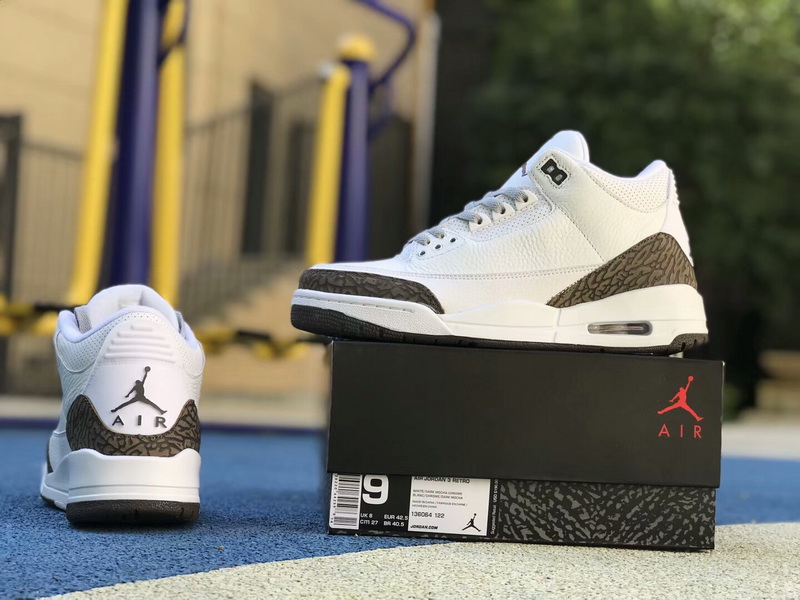 Authentic Air Jordan 3 Mocha